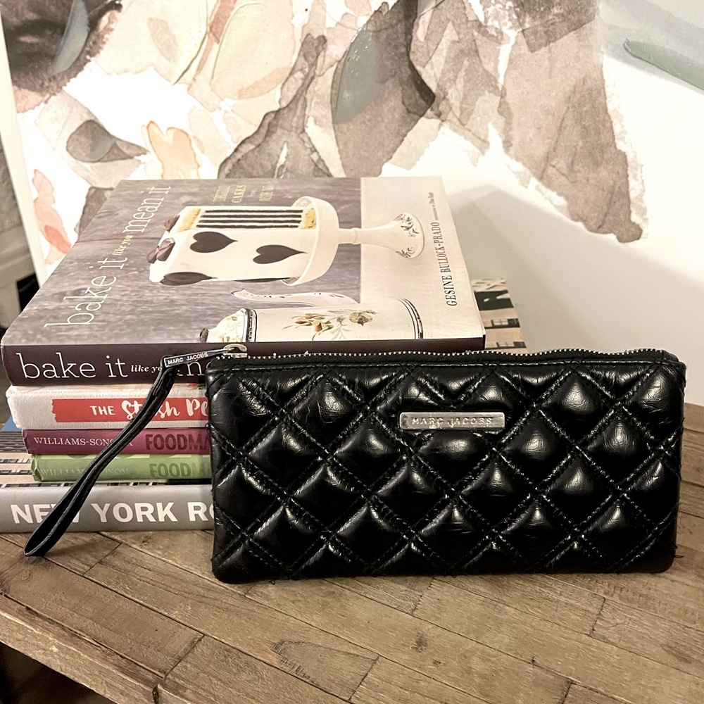 Marc Jacobs Quilted Zippered Clutch
